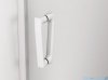 Ronal Cadura White Line drzwi wahadłowe 80cm jednoczęściowe lewe z profilem przyściennym biały mat CA1CG0800907